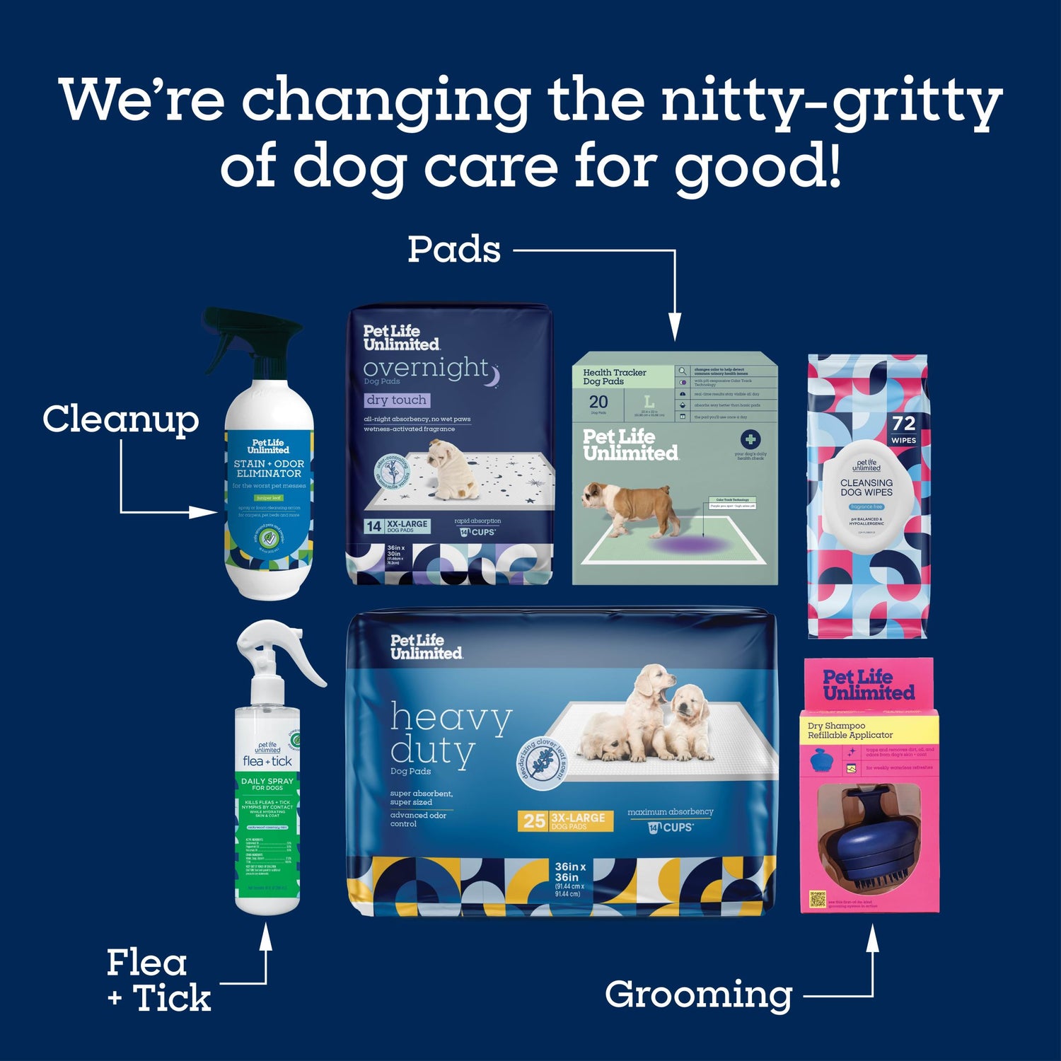 Health Tracker Dog Pads