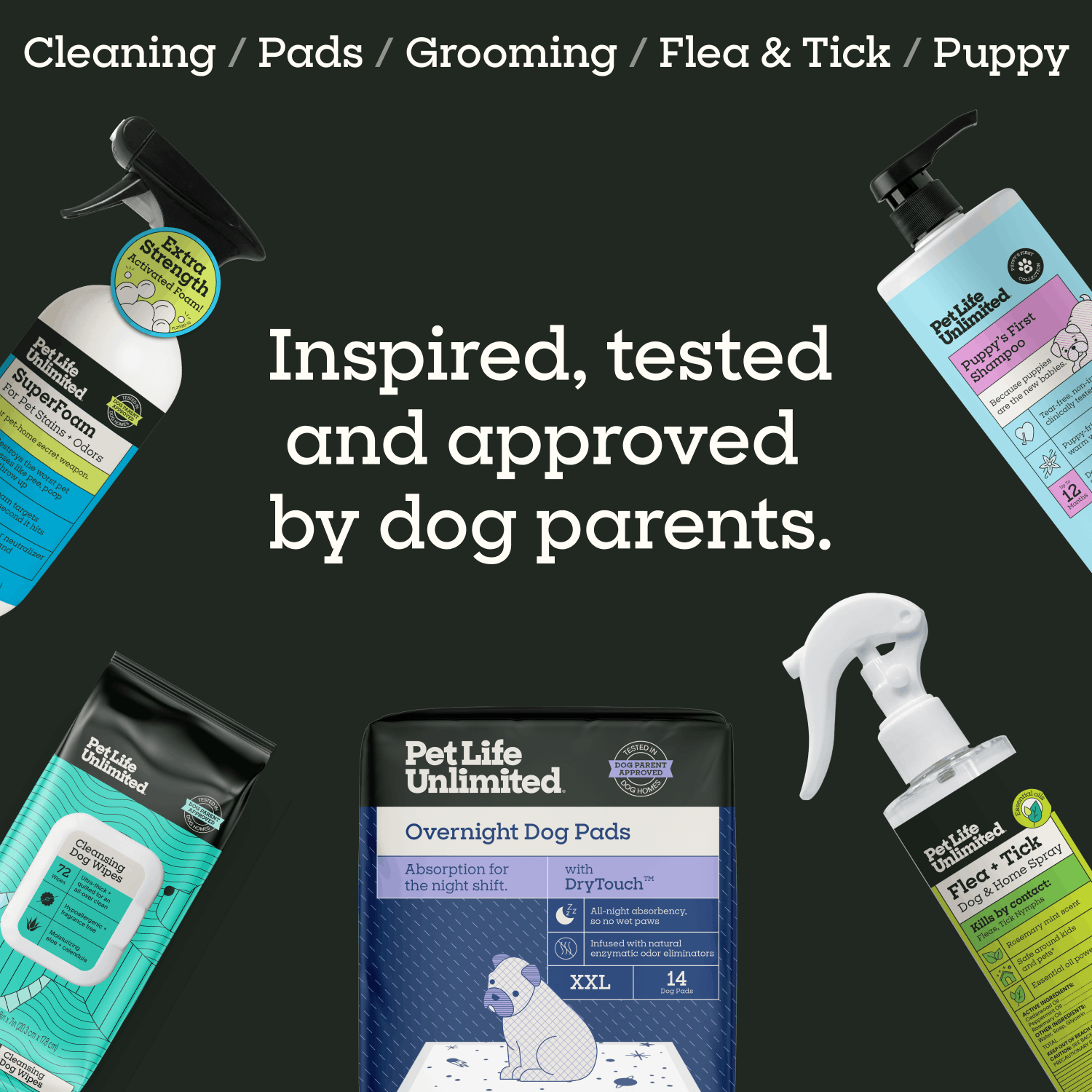 Flea & Tick Treatment Shampoo for Dogs
