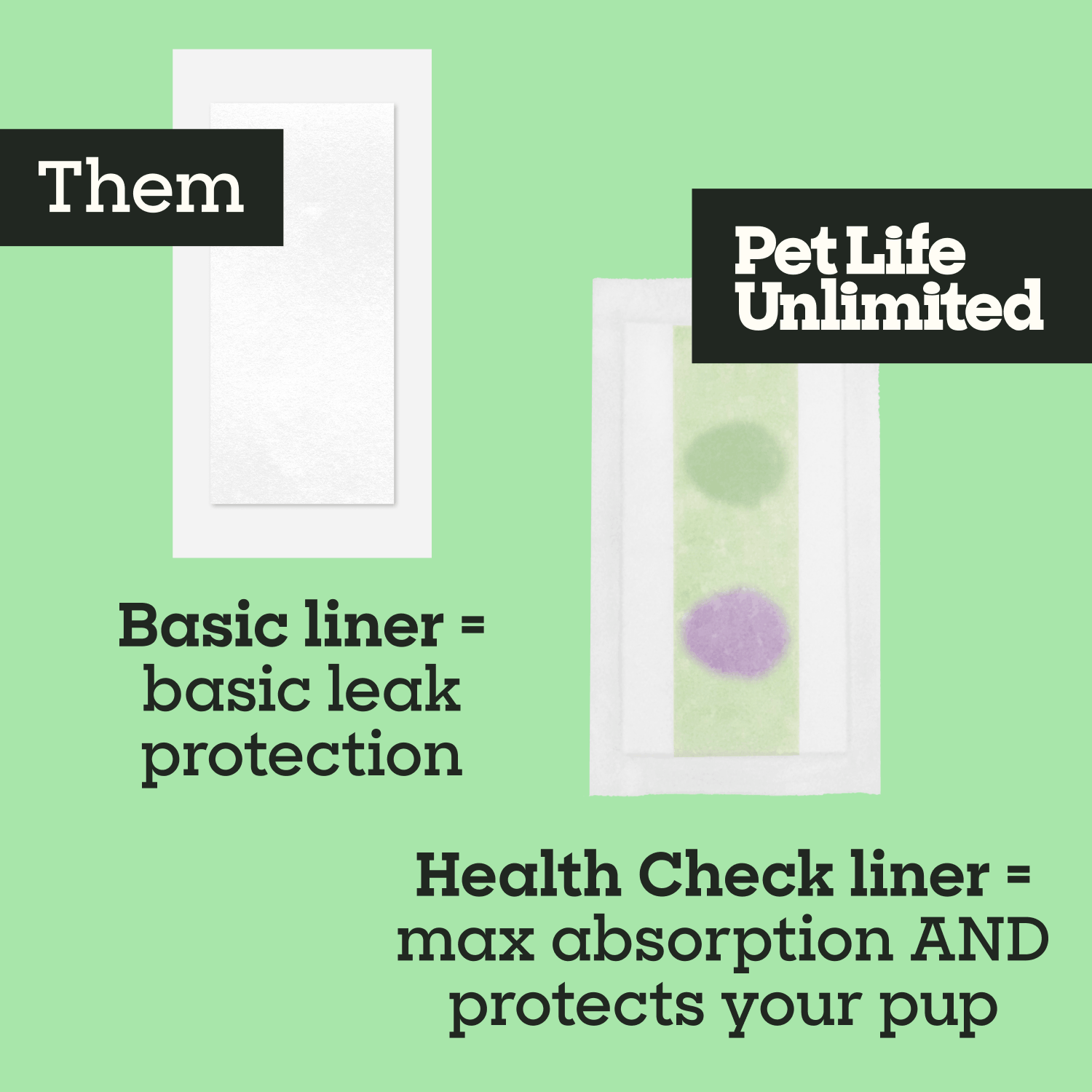 Health Check Diaper Liners