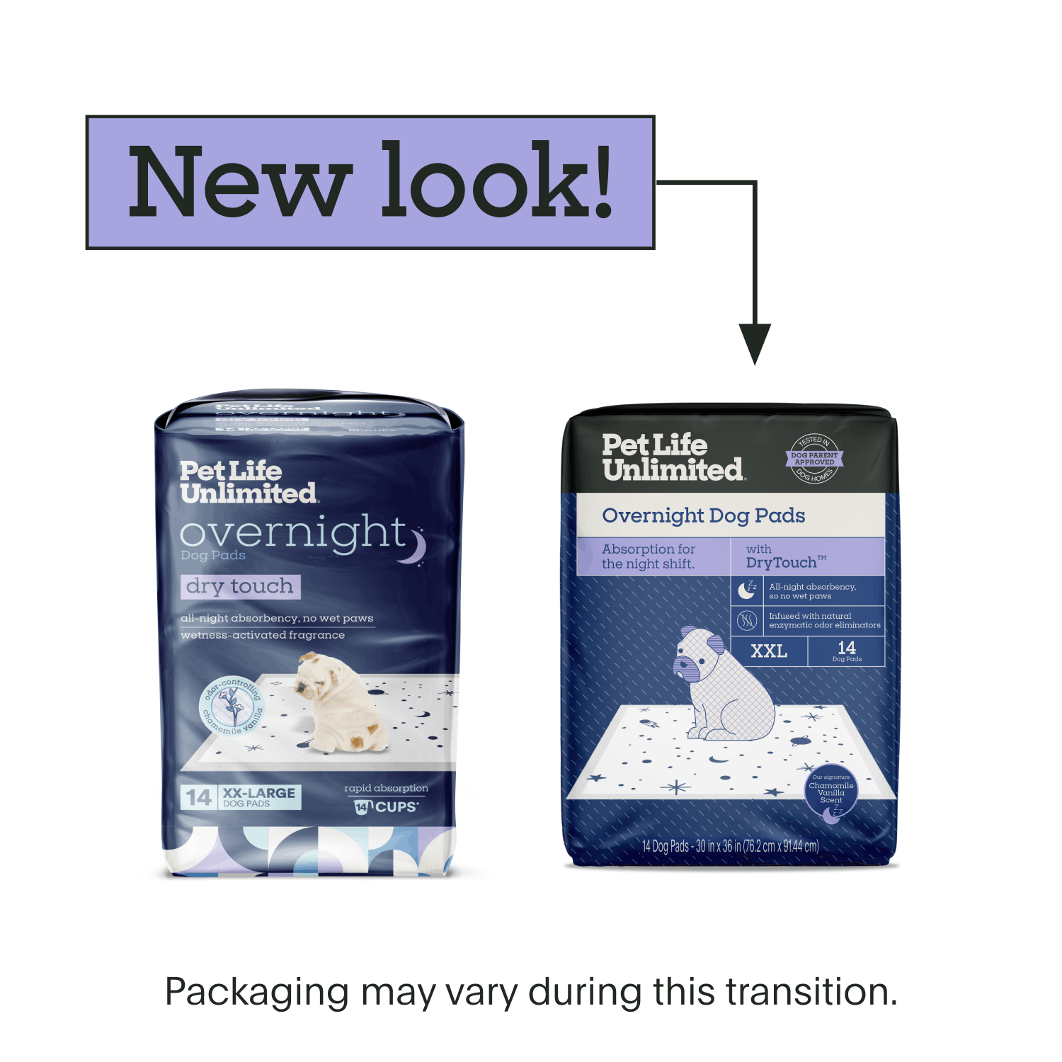 Overnight Dog Pads, XXL