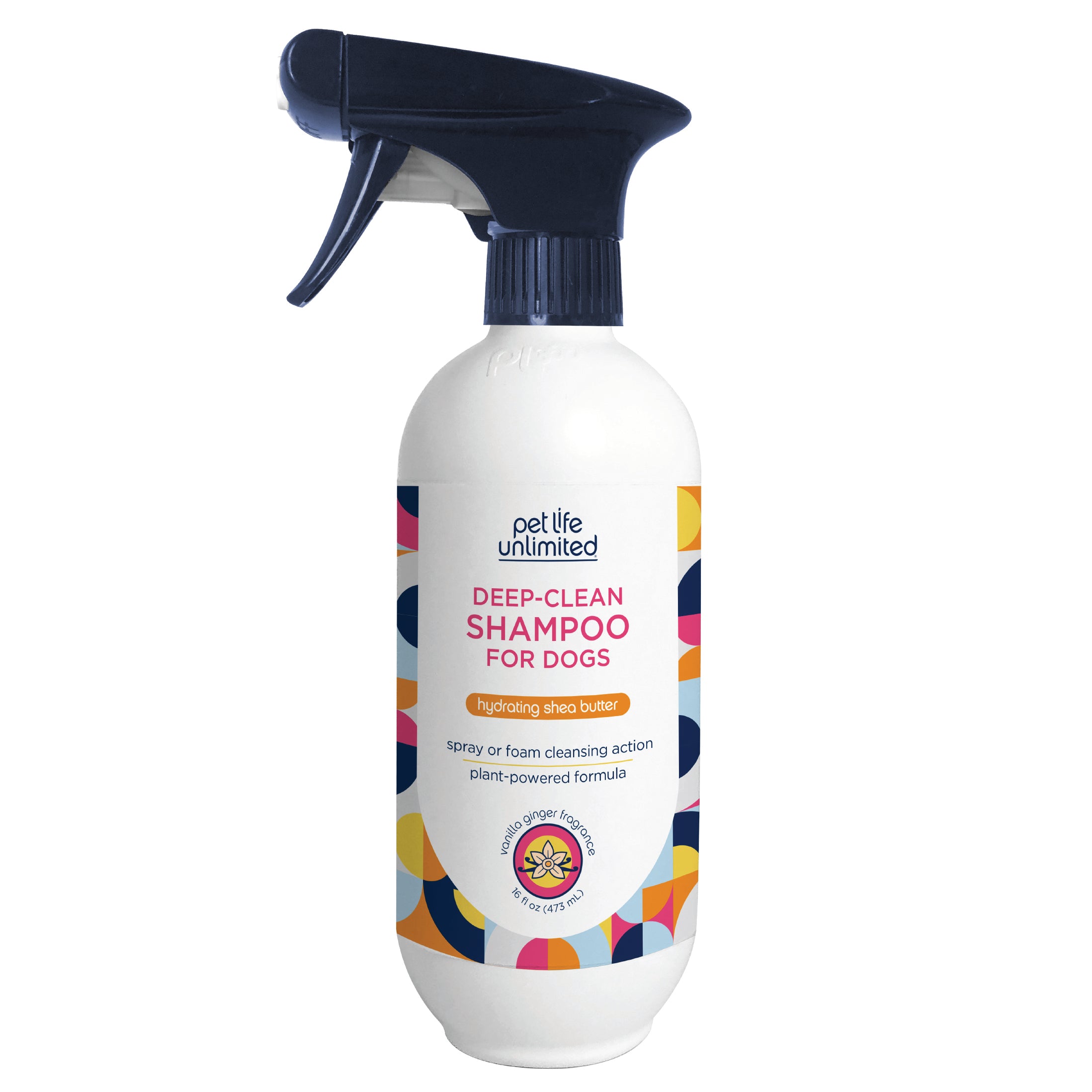 Champú y acondicionador para perros con spray bidireccional