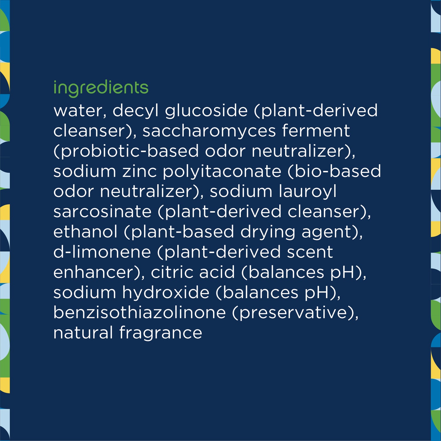 Eliminador de manchas y olores