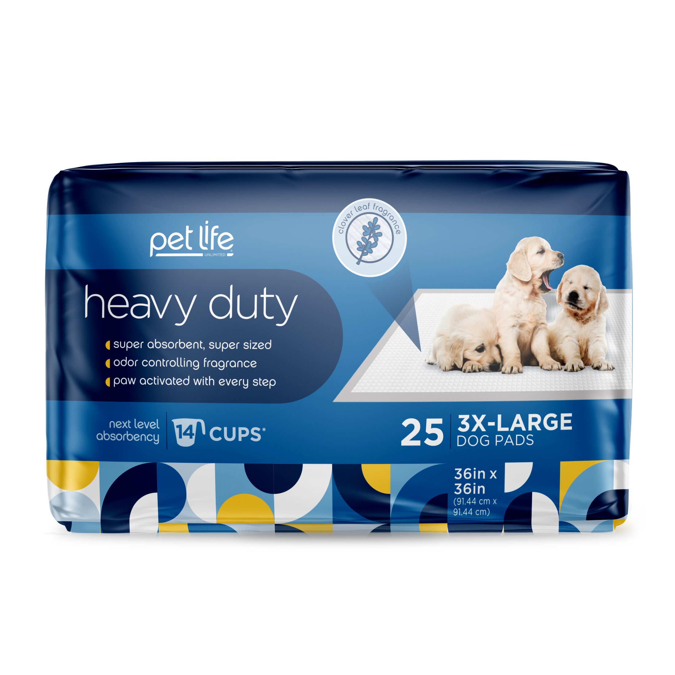 Heavy Duty Dog Pads 3XL Pet Life Unlimited