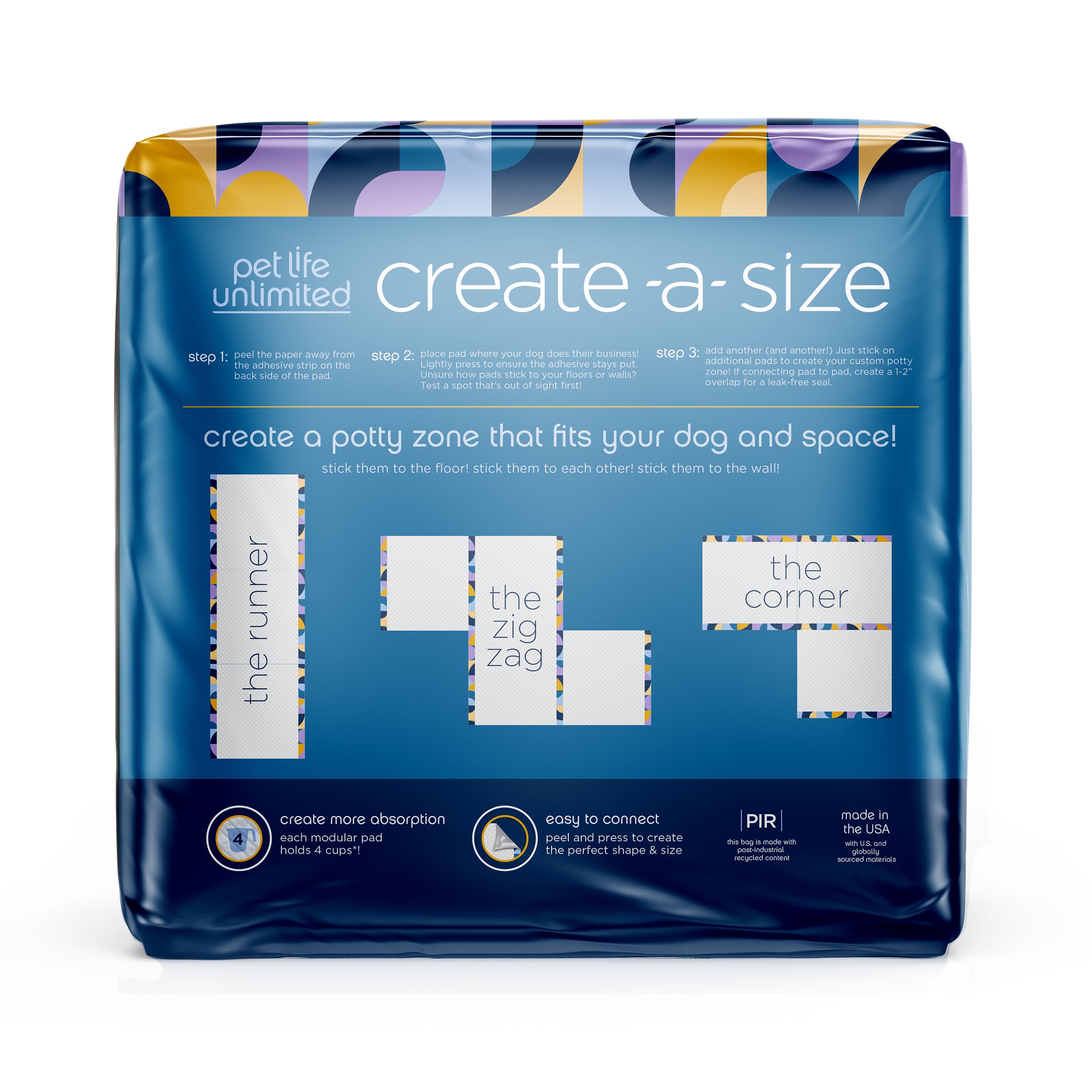 Create-A-Size Dog Pads – Pet Life Unlimited