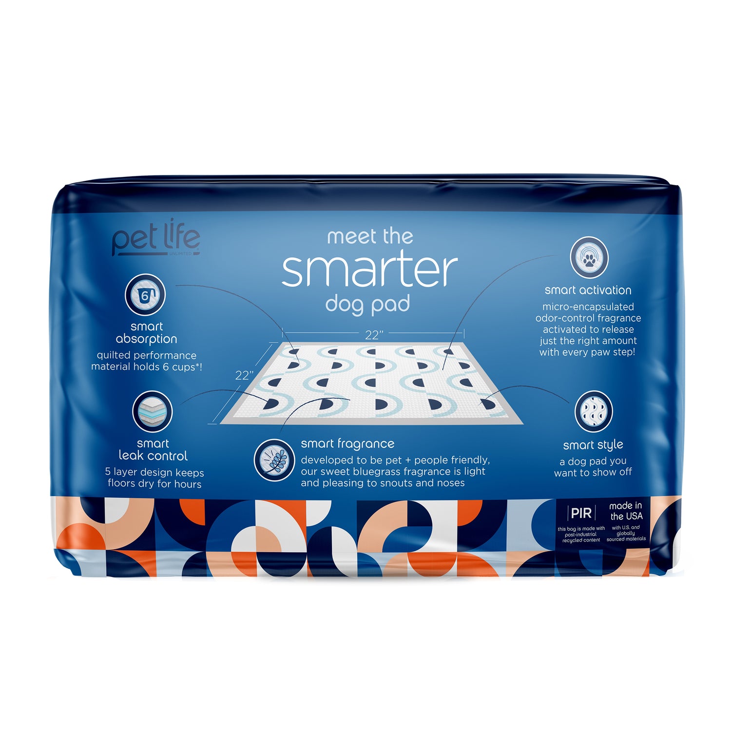 Smart Prints Dog Pads, Large