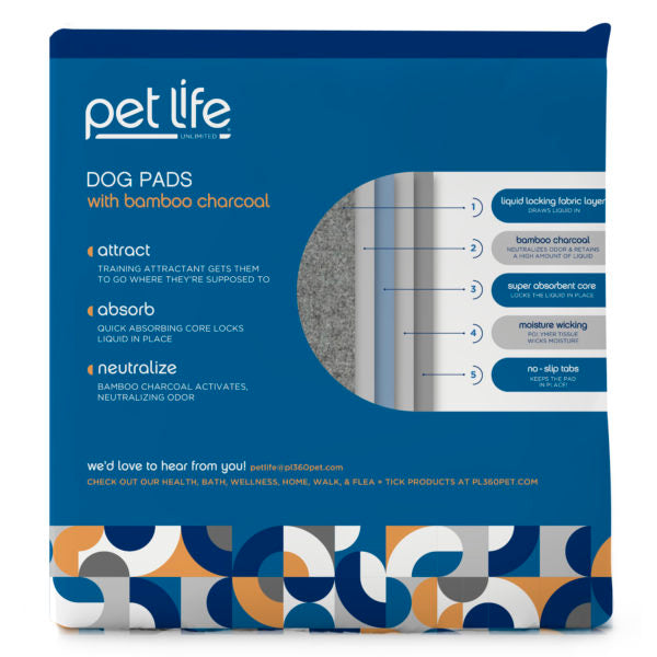 Pet Life Unlimited Charcoal Powered Dog Pads