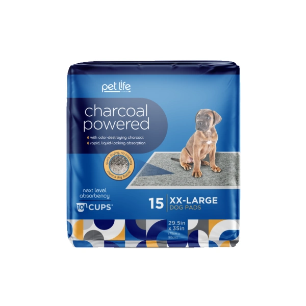 Charcoal Powered Dog Pads