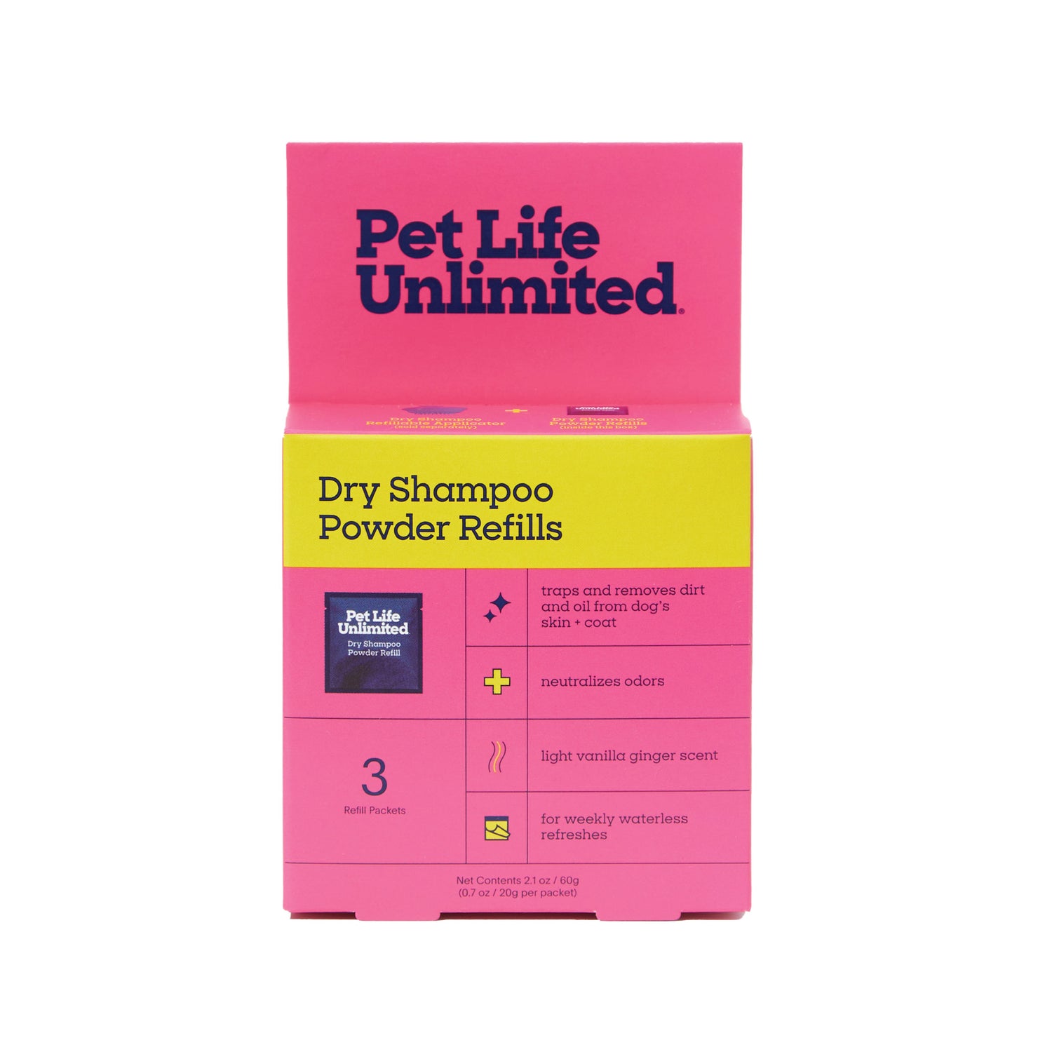 Dry Shampoo Powder Refills, 3ct