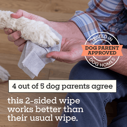 Two-sided Paw Wipes
