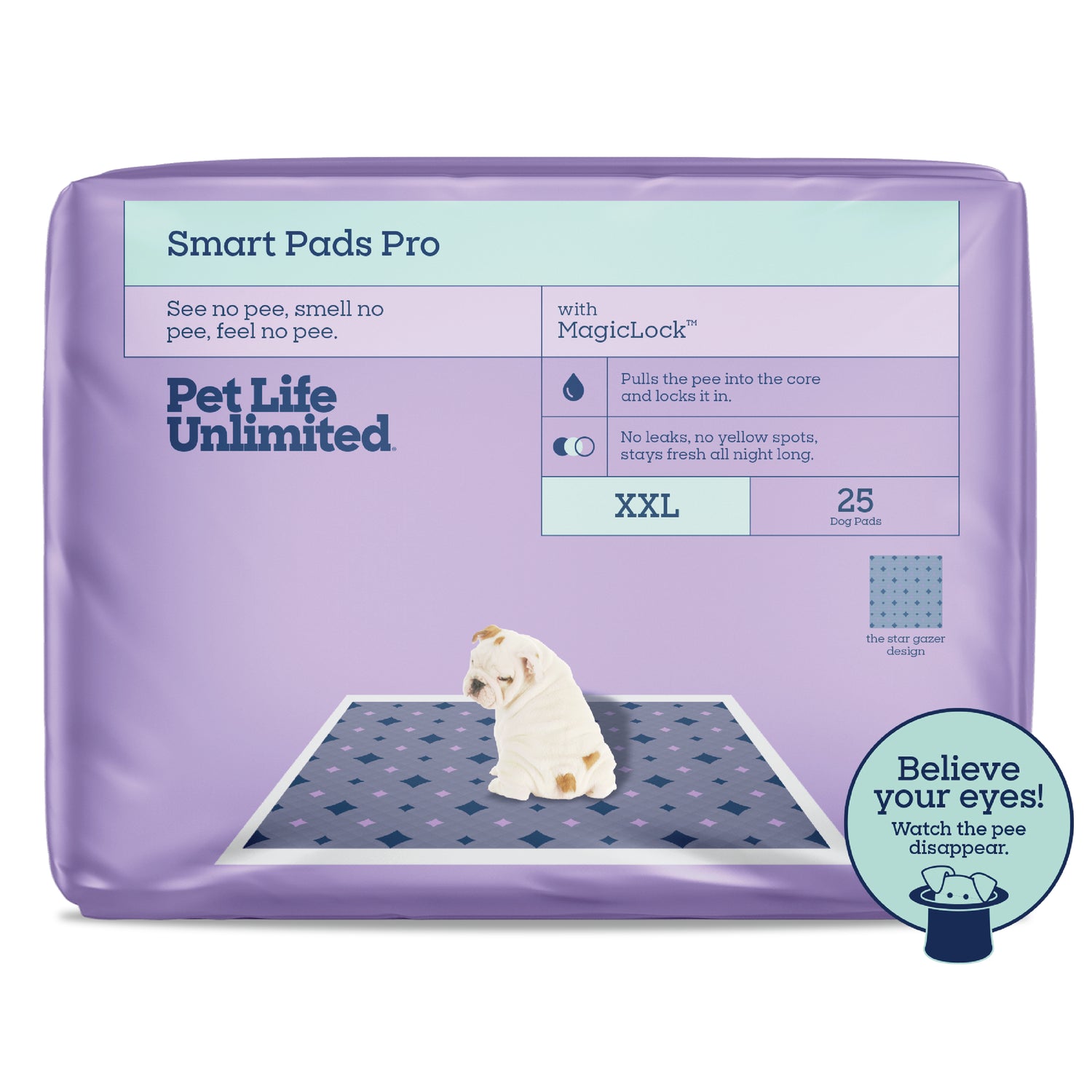 Almohadillas para perros Overnight Smart Prints