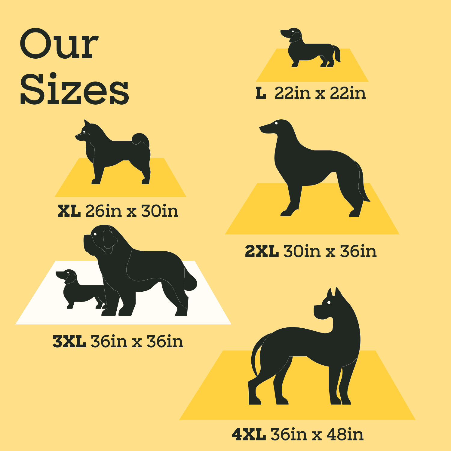 Heavy Duty Dog Pads, 3XL