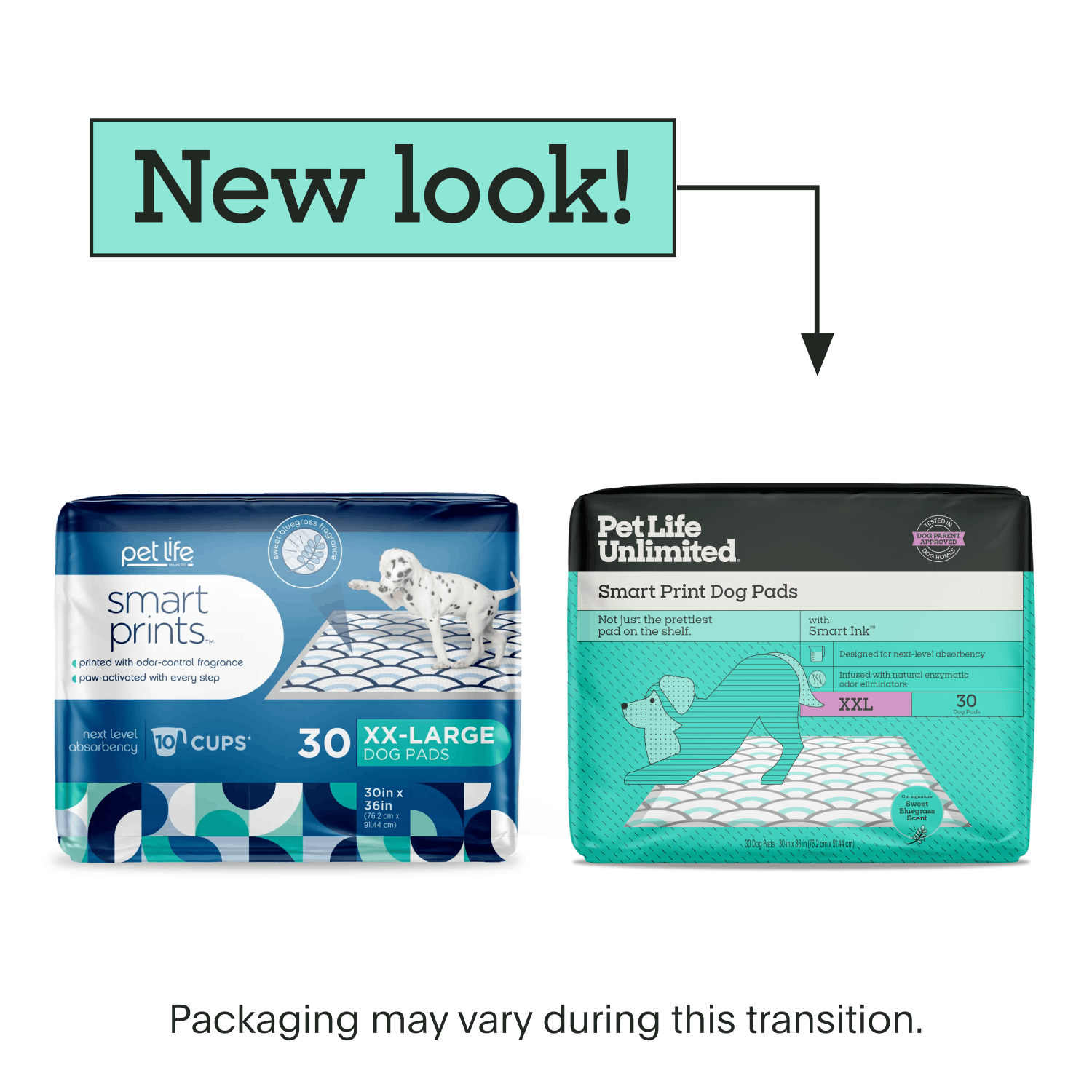 Smart Print Dog Pads, XXL