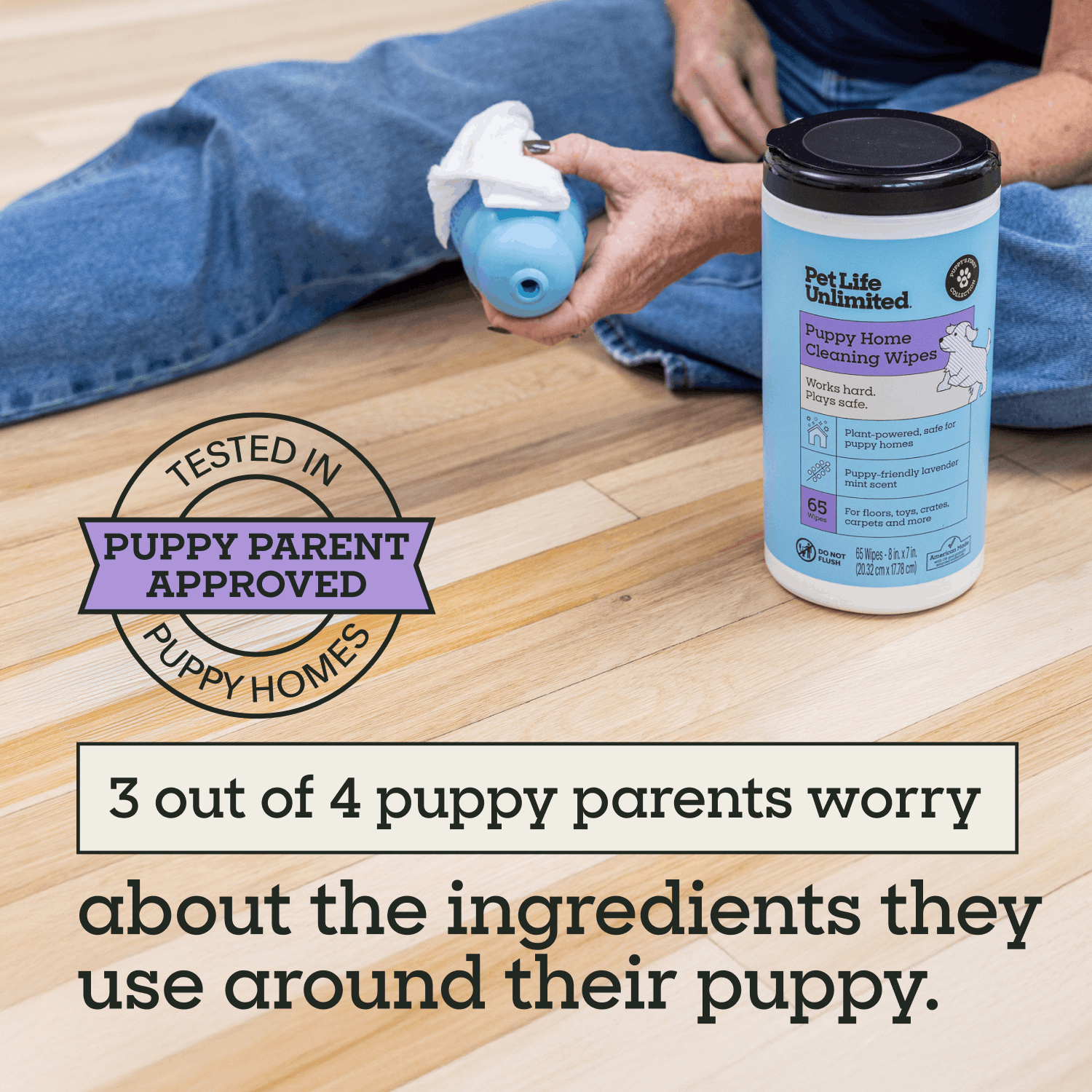 Puppy Home Cleaning Wipes