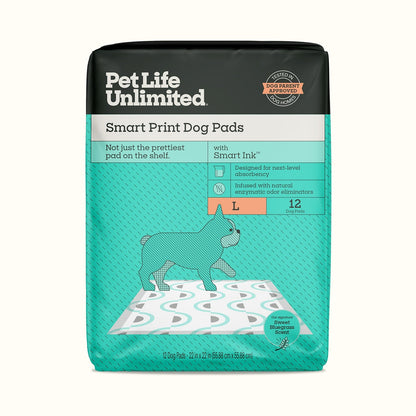 Smart Print Dog Pads, Large