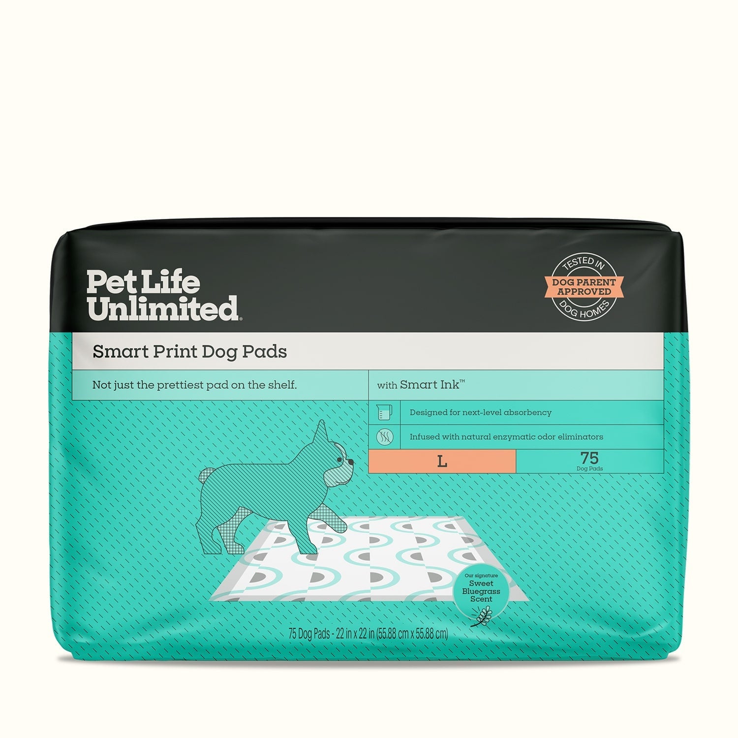 Smart Print Dog Pads, Large
