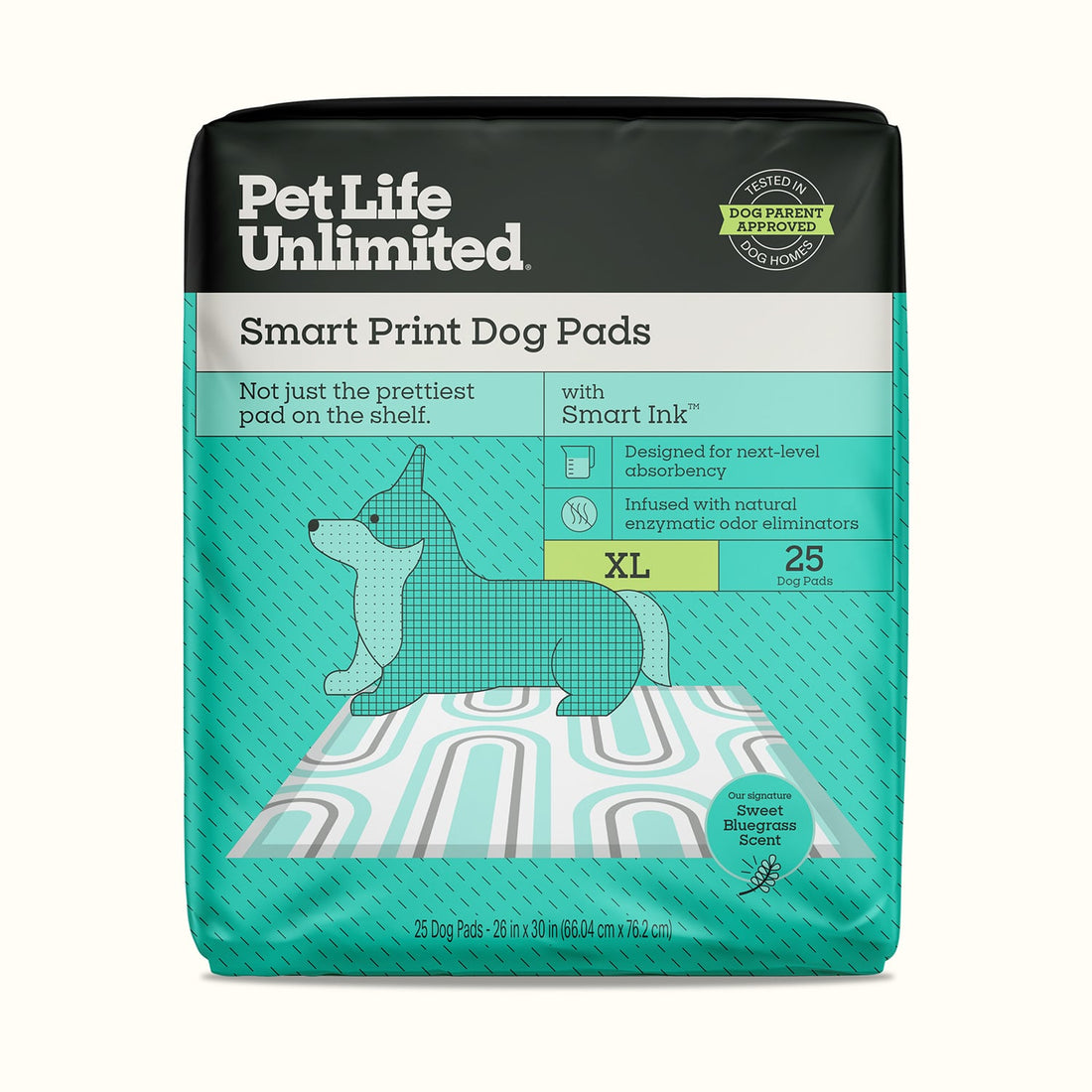 Smart Print Dog Pads, XL