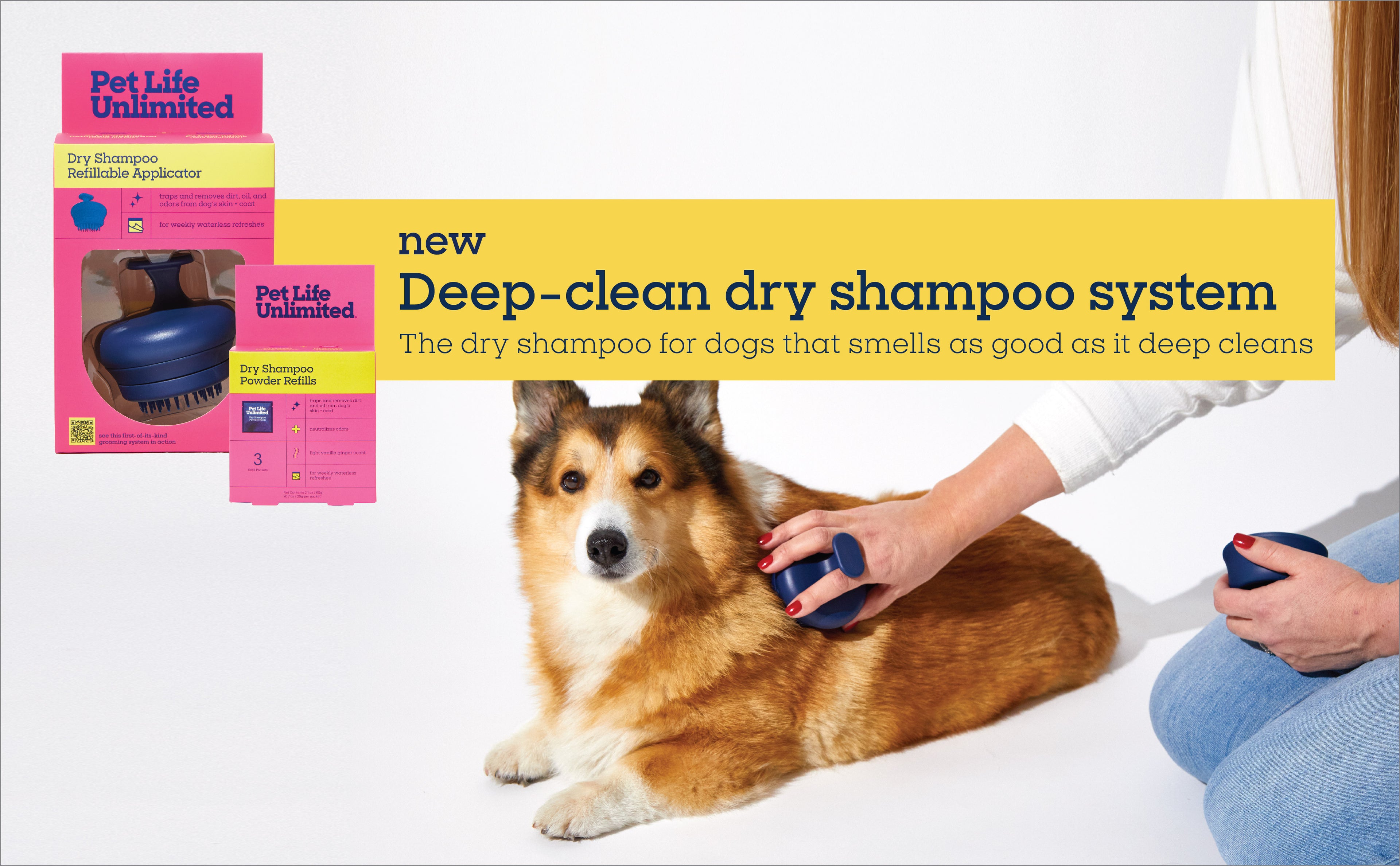Dry Shampoo Refillable Applicator