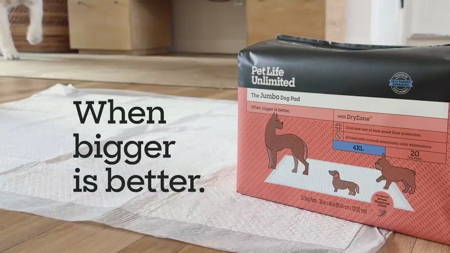 Jumbo Dog Pads, 4XL